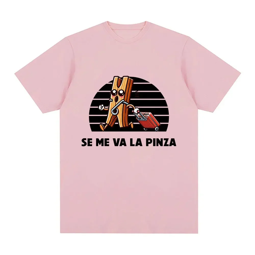 Футболка Se Me Va La Pinza забавная одежда с принтом Мем испанская шутка повседневная