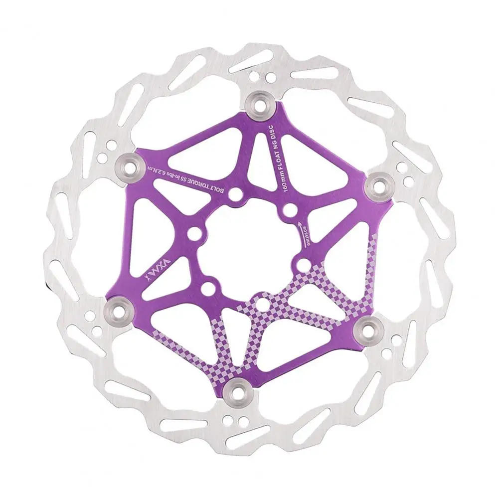

Тормозной ротор для велосипеда, тонкий стандартный легкий тормозной ротор с 6 отверстиями, Практичный Прочный, для горного велосипеда