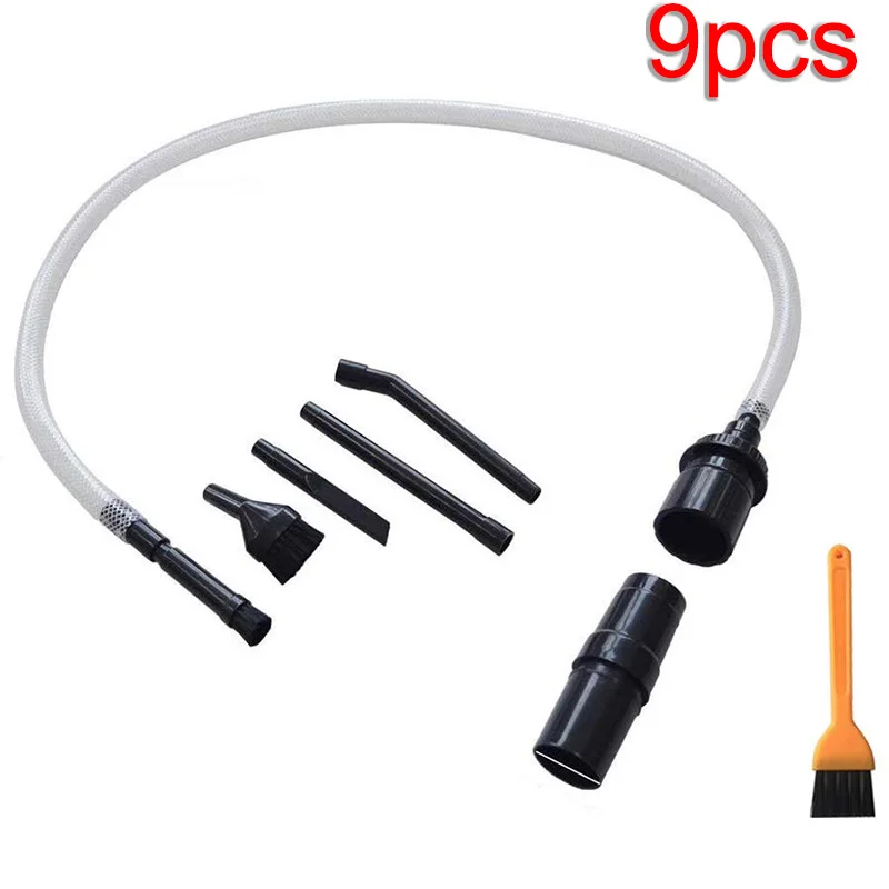 

9pcs/Set Universal Vacuum Cleaner Cleaning Tools Keyboard Crevice Brush Household Appliance Parts Bookshelves Sofas Beds