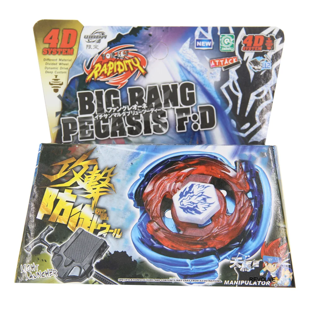

B-X TOUPIE BURST бейблейд спиннинг верхняя часть большой челки Pegasis Cosmic Pegasus F:D BB105 BB106 BB108 с пусковым устройством Ripcord 4D