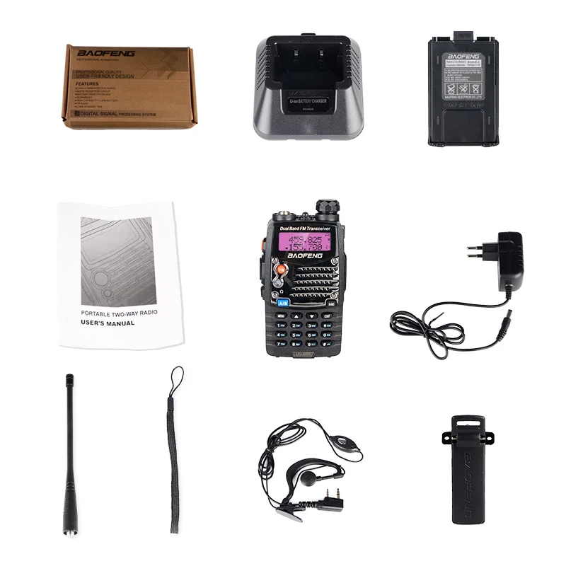 Baofeng BF-UV5RA Intercom Three Generation Upgrade UV5RA Mini Handset Baofeng High Power and Large Capacity