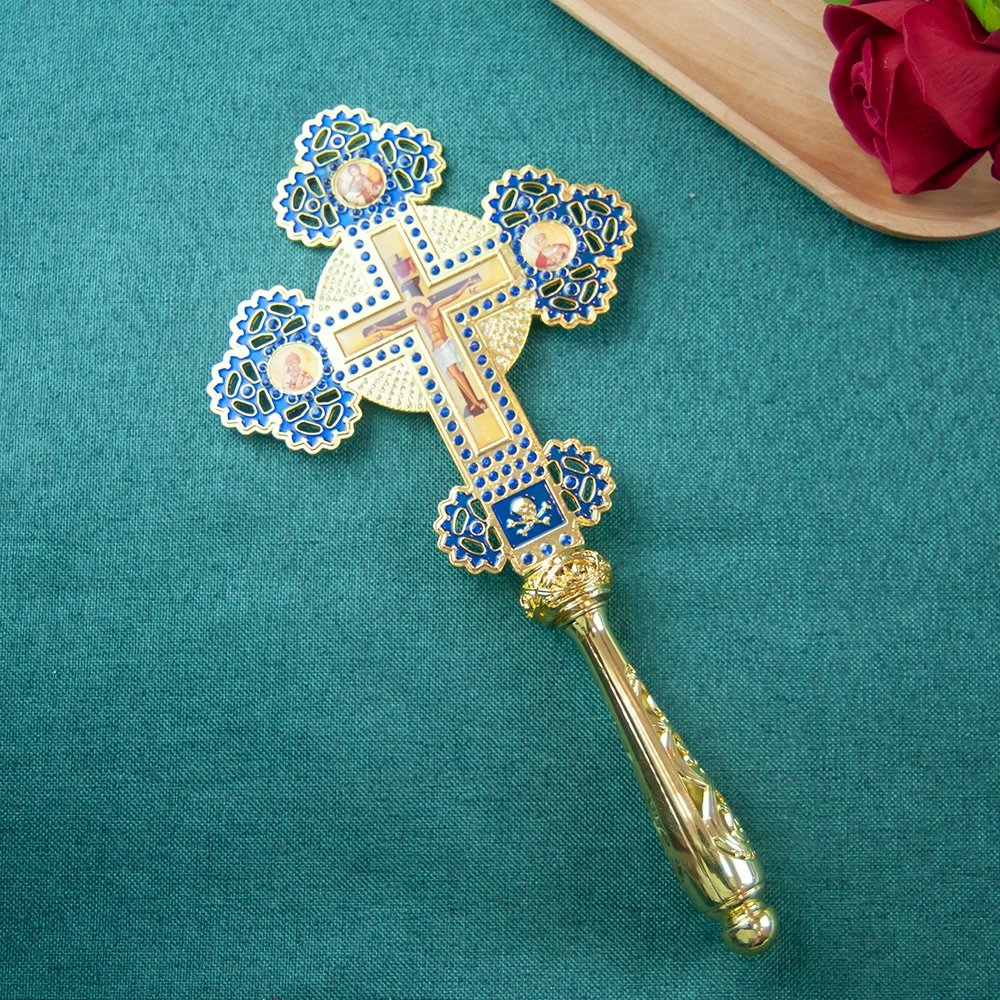 Православный молитвенный крест для благословения ритуалов в греческом стиле с