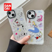 disney princess clear phone case for iphone 13 12 11 pro x xs 13pro 12pro max xr 7 8 plus luxury cartoon covers kawaii fundas