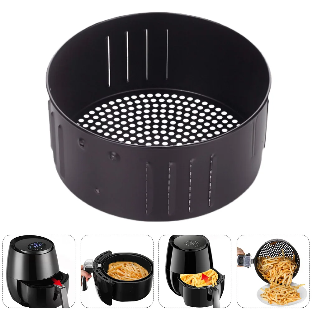 

Bandejas Para Comida Air Fryer Basket Supplies Replacement Durable Baking Accessory Non-stick
