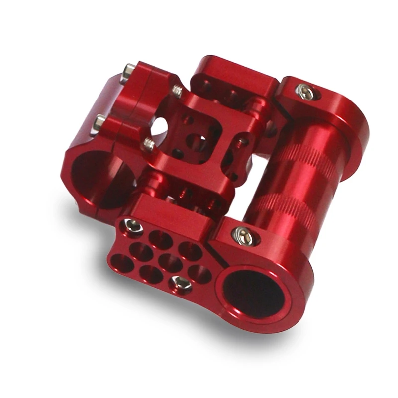 

Folding Bike 25.4Mm Double Handlebar Stem Bicycle Adjustable Double Handlebar Stem Ultralight