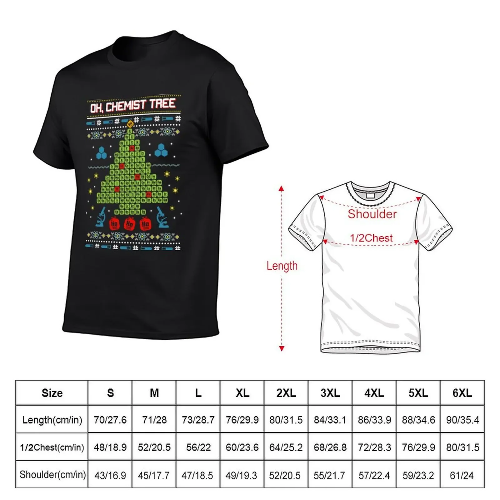 Oh Chemist Tree Ugly Christmas Sweatshirt футболка для мальчиков белые заготовки больших размеров