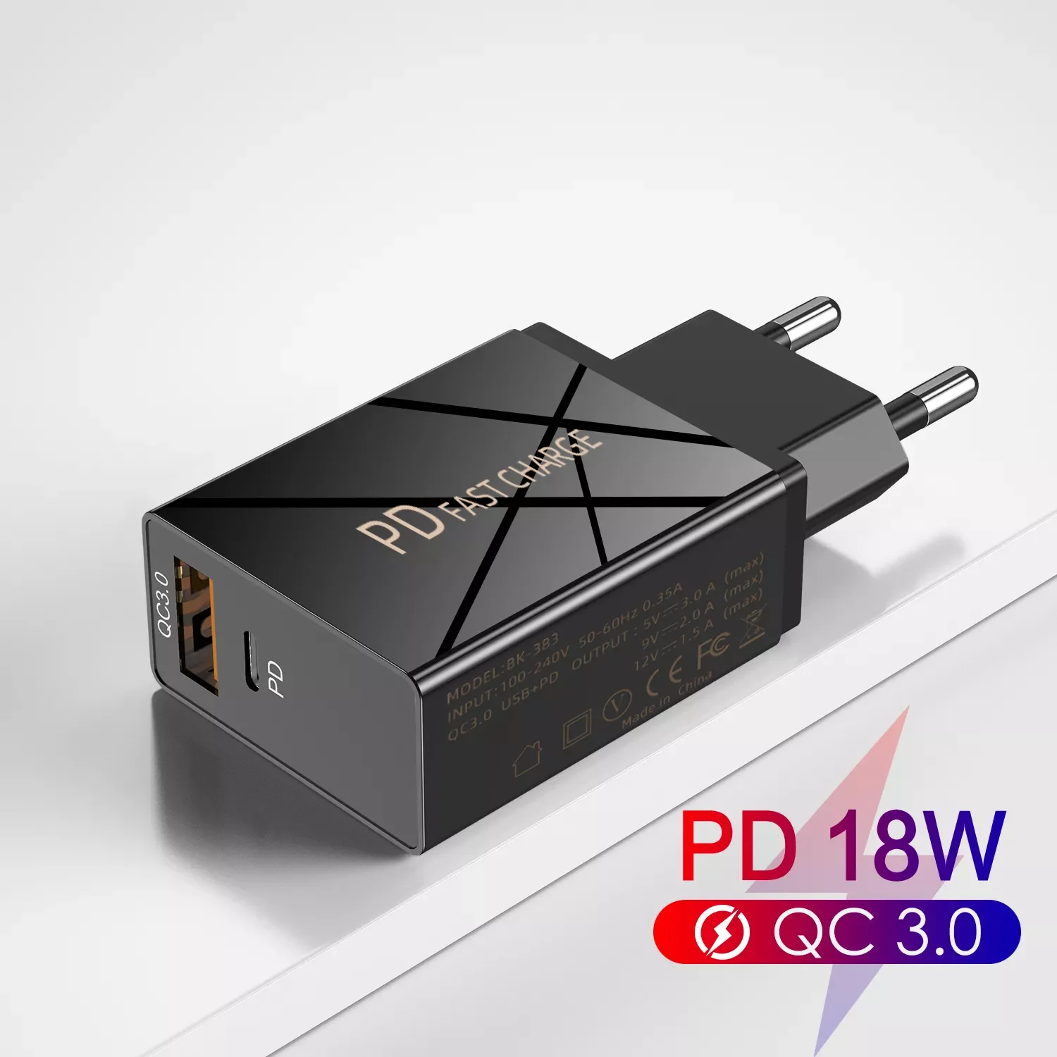 

36W Quick Charge USB Charger PD QC 3.0 USB Type C Fast Charger For iPhone 12 Pro Max Portable Mobile Phone Charger Adapter