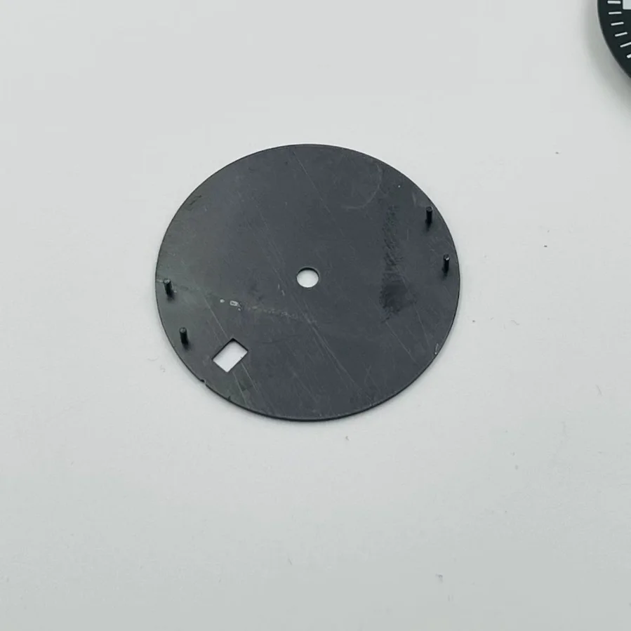 New Vintage NH35 Dial Modified Mechanical Watch NH36 Green Luminous Diving Watch Font Diameter 28.5mm