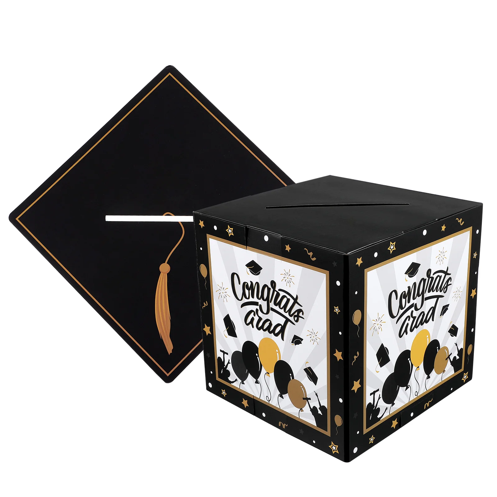 

Boxgraduation Grad Holder Gift Party Congrats Advicegraduate Congrates College Favors Decorationwish Senior