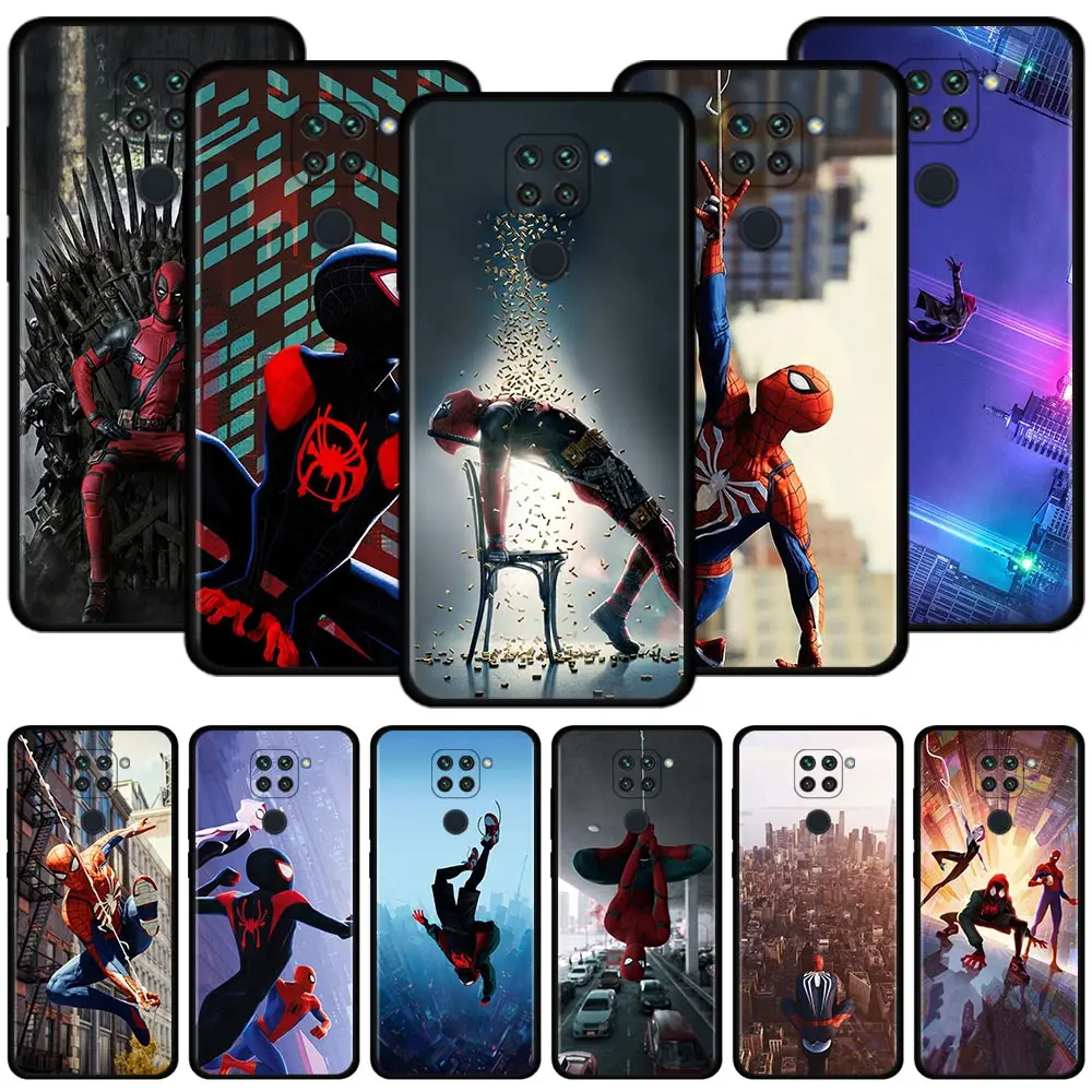 Чехол для телефона Xiaomi Redmi Note 9S 9T 9 11T 11S чехол 11 10 8 Pro redmi K50 K40 9A Marvel эндрей Гарфилд