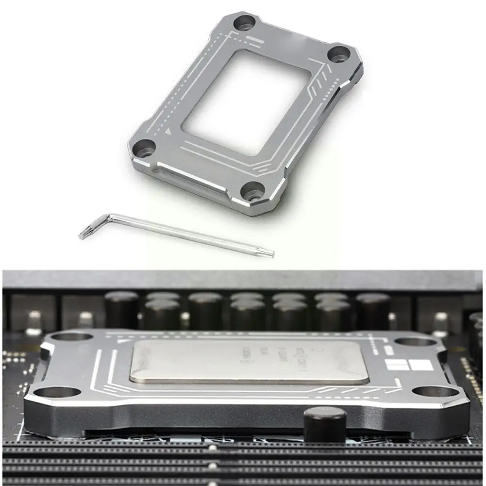 

Thermalright LGA1700 для Intel 12-го ЦПУ корректор изгиба рама протектор LGA1700 сокет Пряжка фиксация заменить CNC алюминий D6J7
