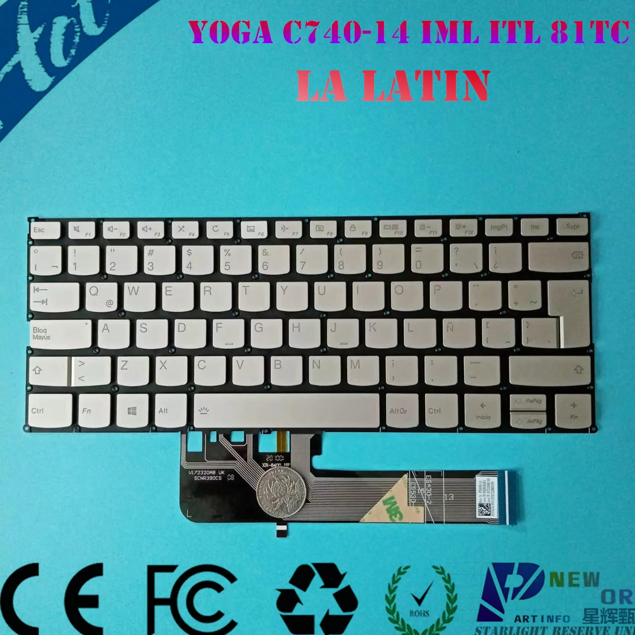 Рисунок 3 - Клавиатура для ноутбука с подсветкой