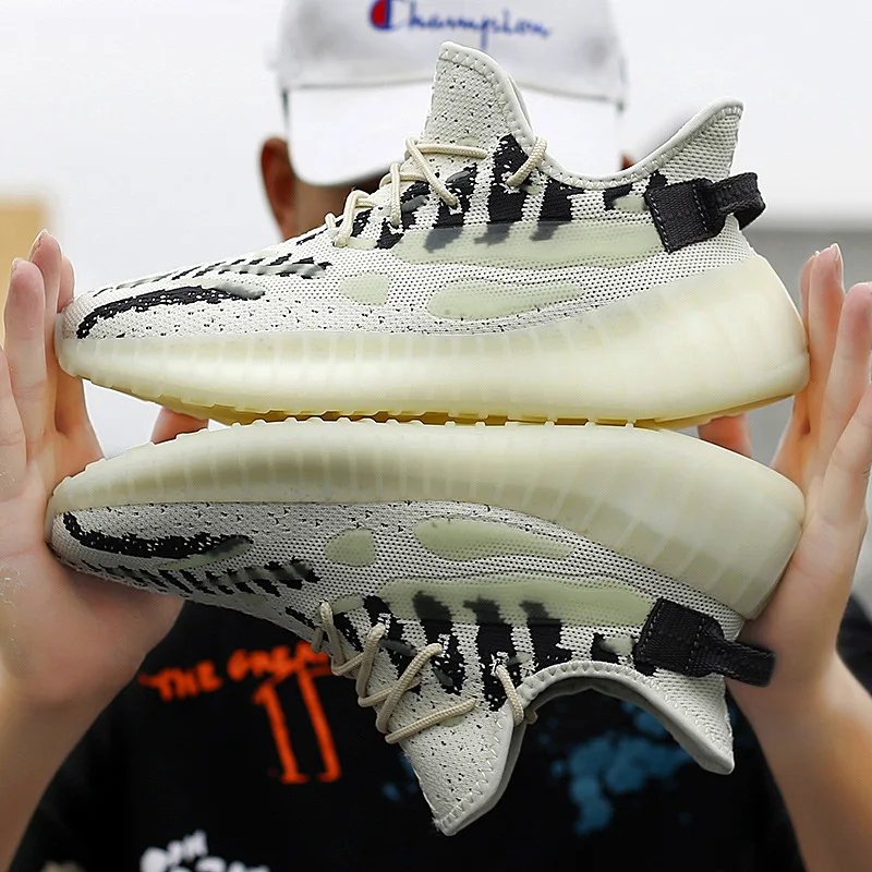 

Новинка Мужская повседневная спортивная обувь Высококачественная светящаяся обувь модная трендовая Баскетбольная обувь дышащая удобная ...