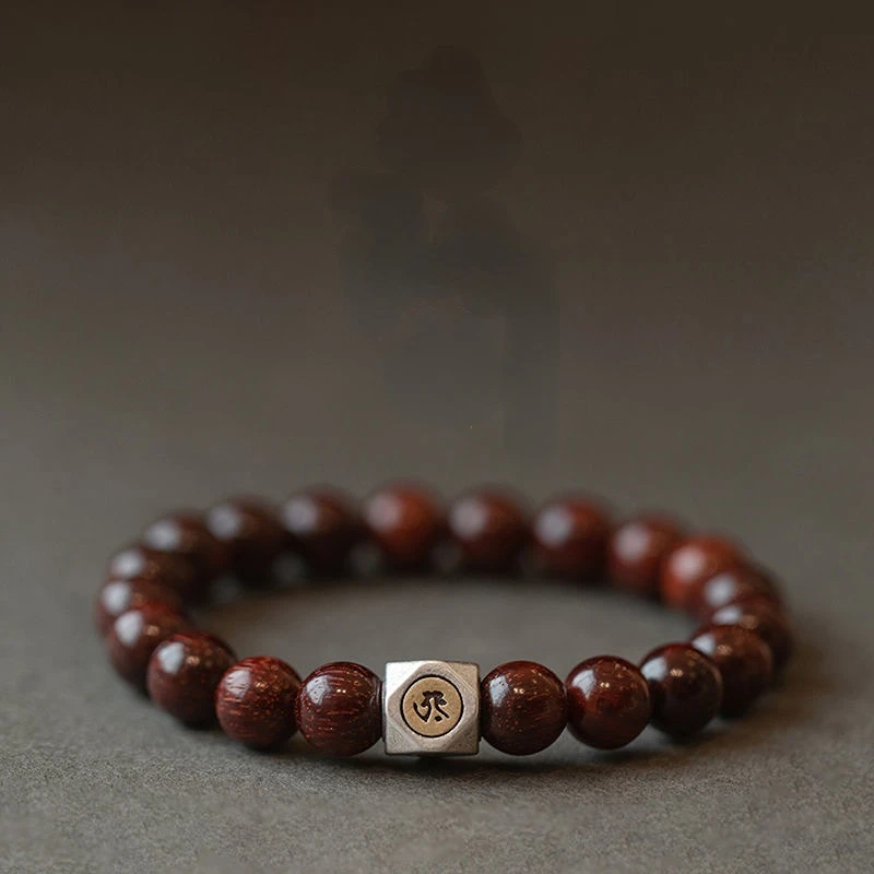 Pterocarpus Santalinus Prayer Beads Bracelet Couple's Twelve Zodiac Bracelet Lucky Beads Beads Crafts
