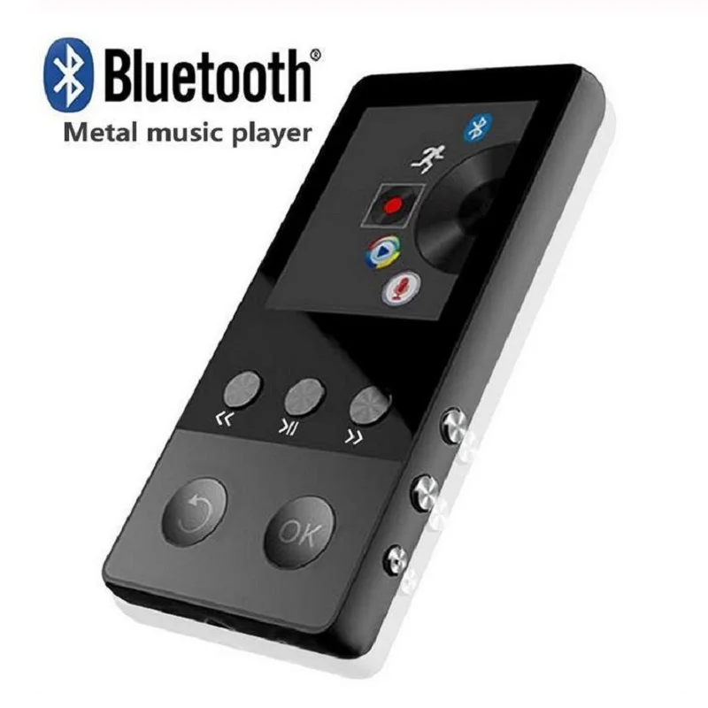 MP3-плеер Портативный 8 ГБ Bluetooth Hi-Fi экран 1 дюйма