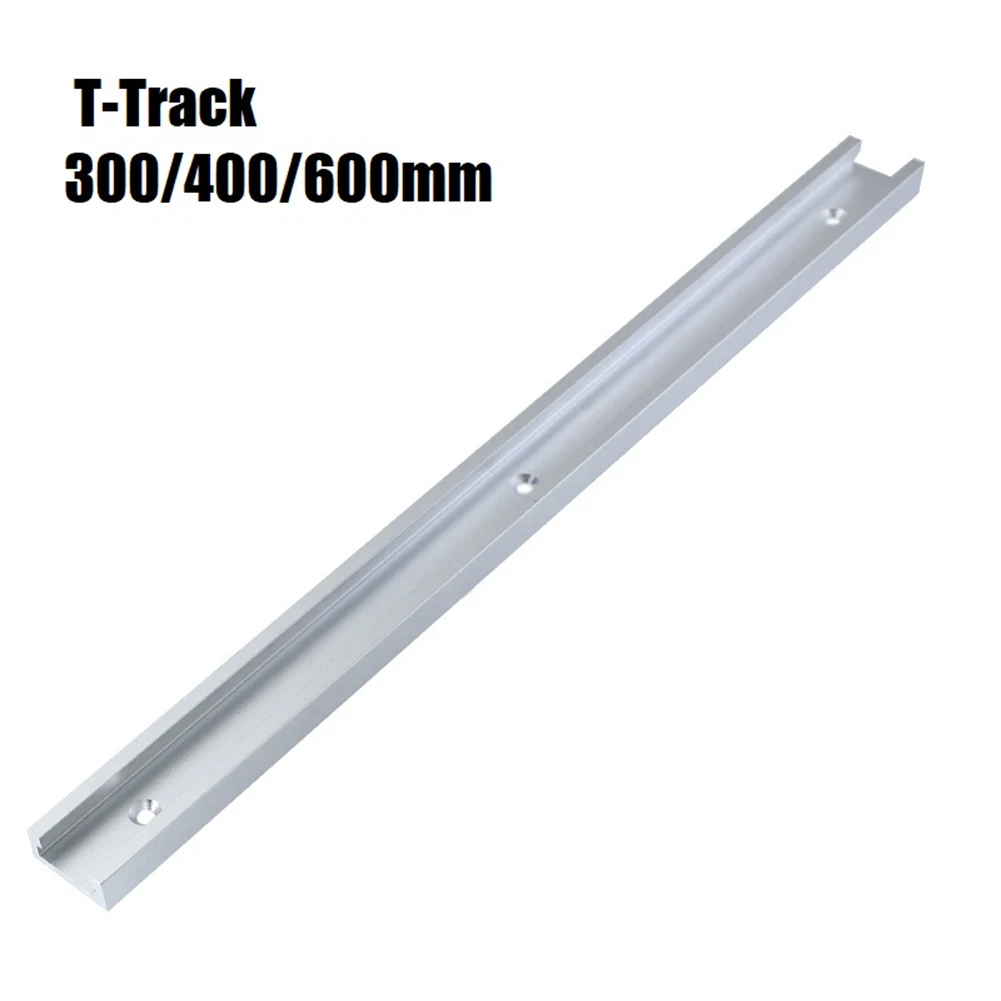 

300-600mm T-tracks Slot Miter Track Jig Miter Bar Slider Table Saw Router Table T-Slot Aluminium Alloy Woodworking Tools