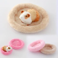 cute hamster bed pet mouse cotton house small pets nest winter warm sofa slepping bag for small hamster mat pet accessories