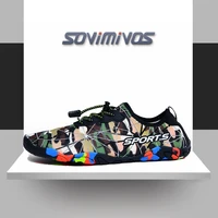 sovimivos women water shoes swimming solid color summer aqua beach shoes socks seaside sneaker slippers for men zapatos hombre
