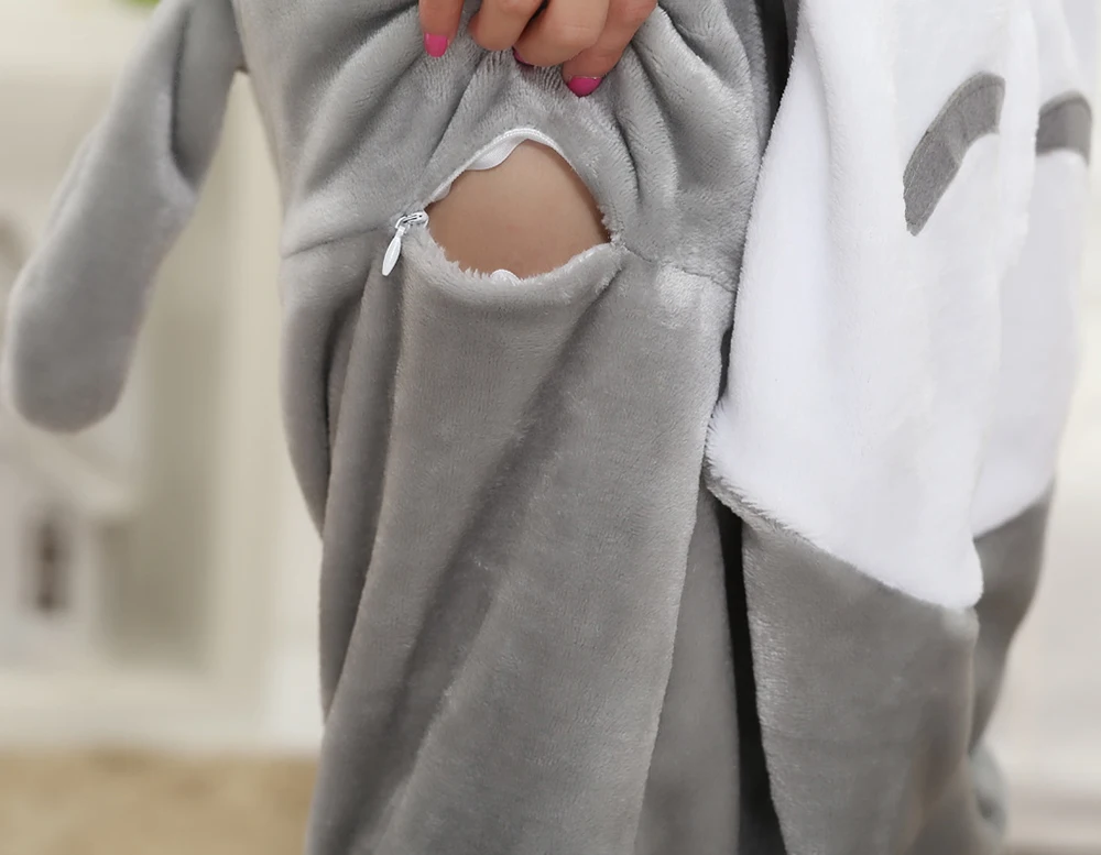 Adults Animal Onesies Flannel Pajamas Sets Women Men Winter Unisex Sleepwear Anime Costumes Family Kids Cosplay Cartoon Pyjamas