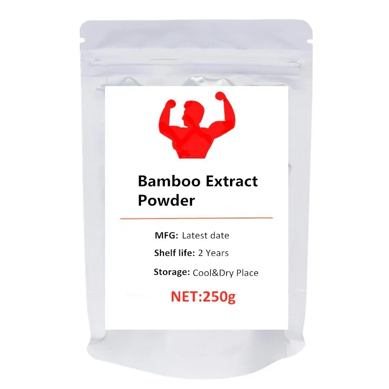

Bamboo Extract Powder 70% Silica Hair Skin Health Bambusa Non GMO