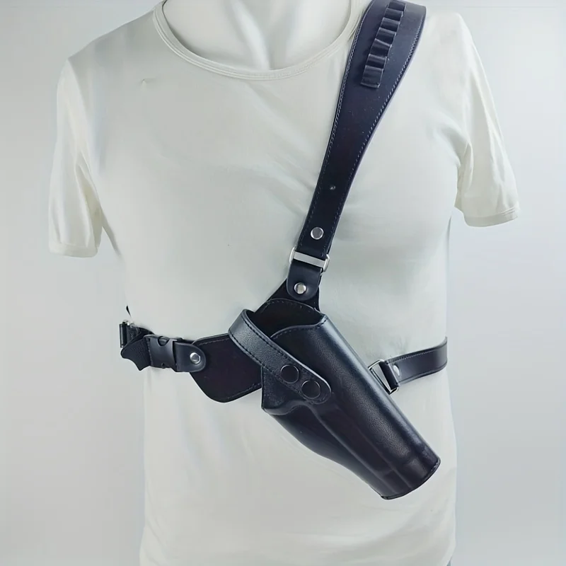 Vertical Leather Handbag Shoulder Right Tactical Holster, Suitable for M1911