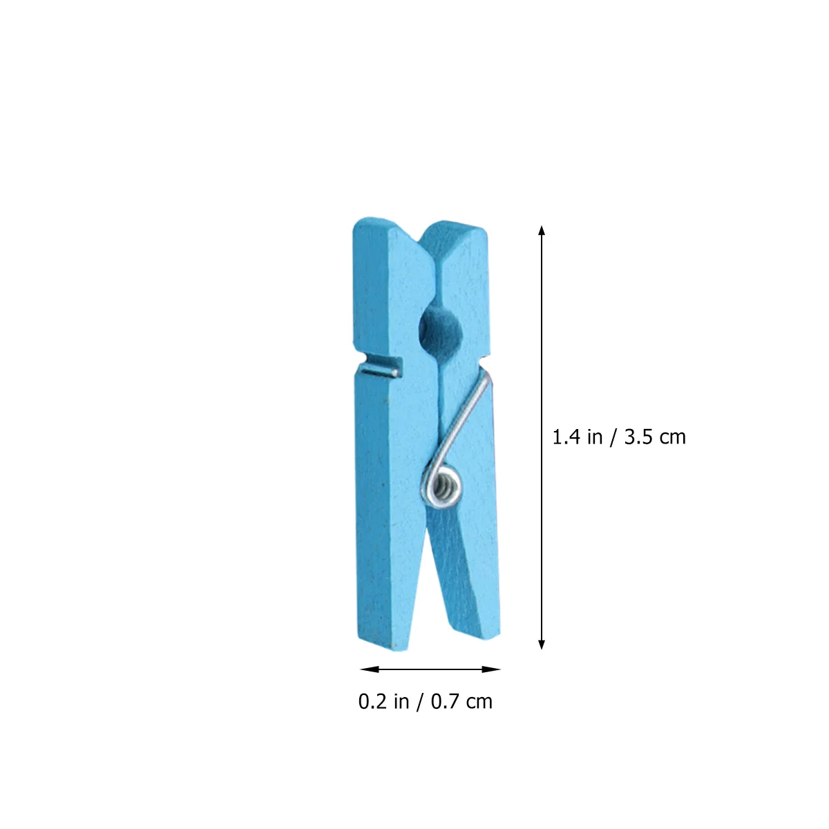 30 шт. деревянные зажимы для фотоколлажа прищепки сообщений мини-прищепки бамбук