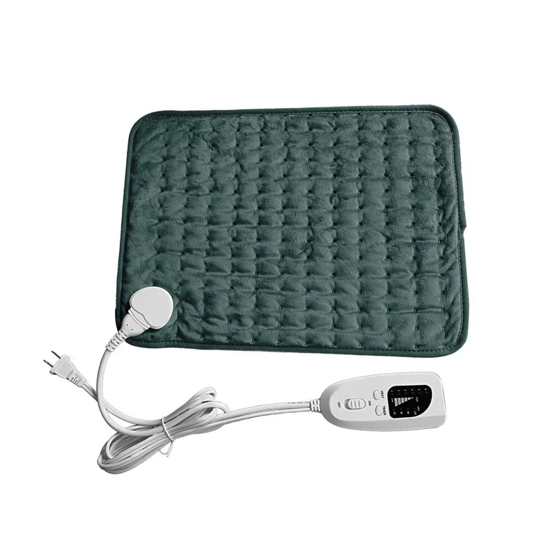 

40X30cm Electric Heating Pad For Abdomen Waist Back Pain Relief Winter Warmer Heat Controller US Plug