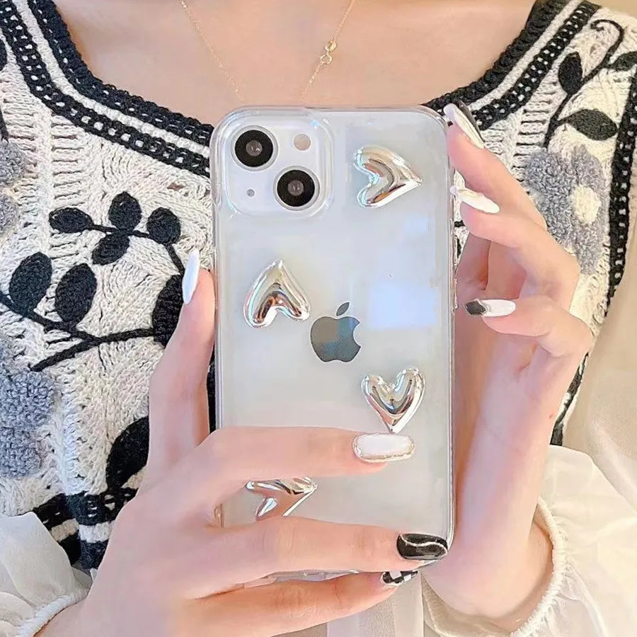 Чехол для телефона Xiaomi Redmi Note 10 Pro 3D сердце мягкий силиконовый прозрачный защитный