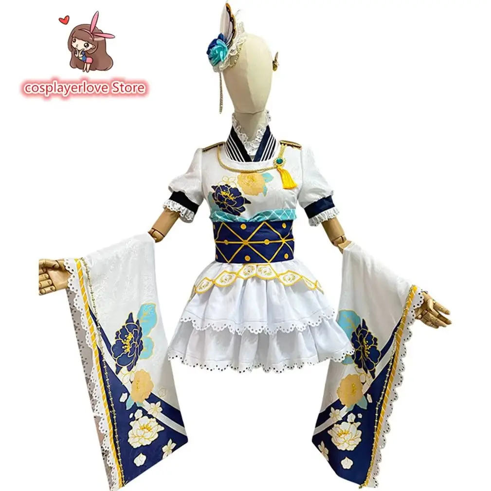 LoveLive! Школьный идол фестиваль Мифунэ Шиорико Косплей Костюм Хэллоуин