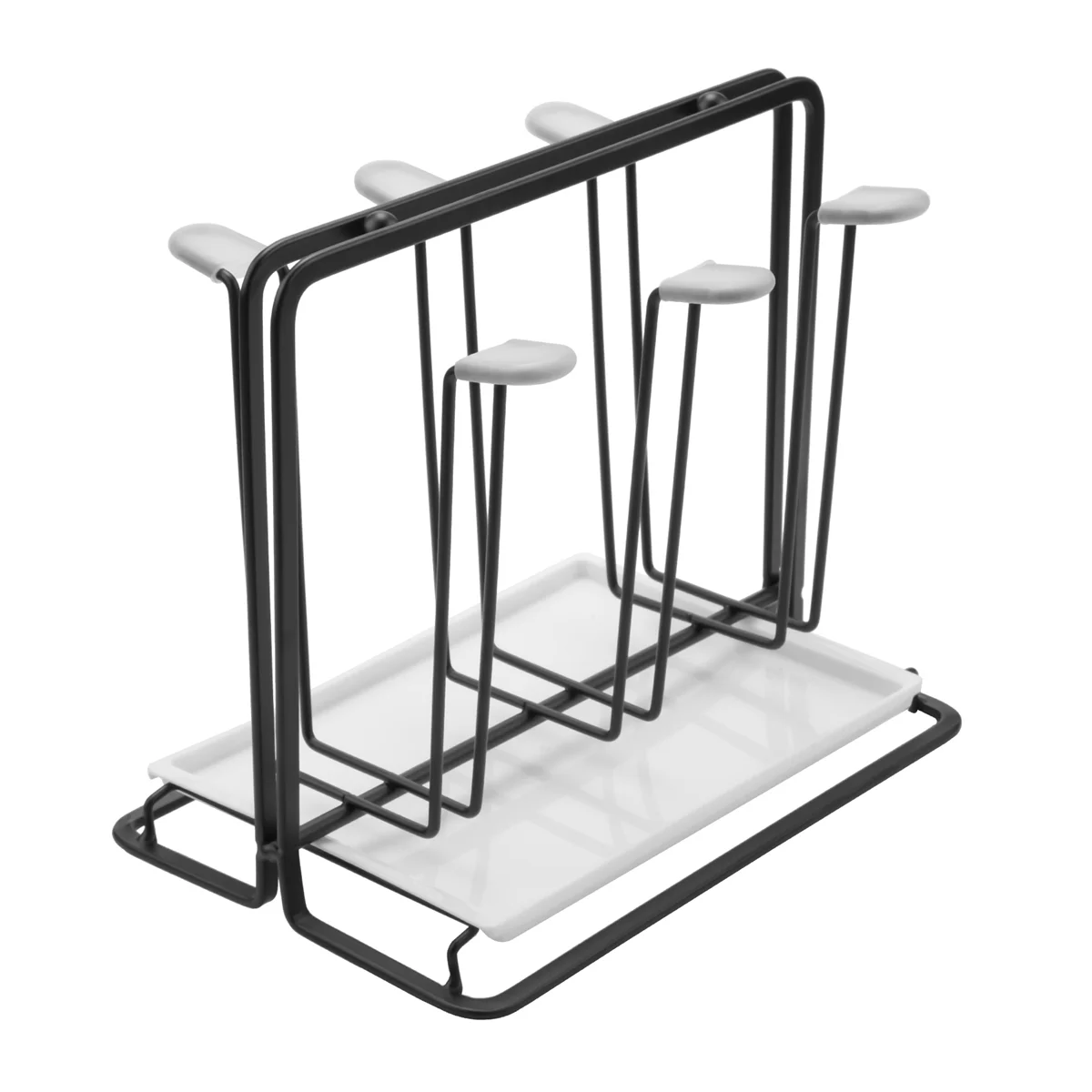 Металлический держатель для посуды с 6 бутылками подставка капель сосудов