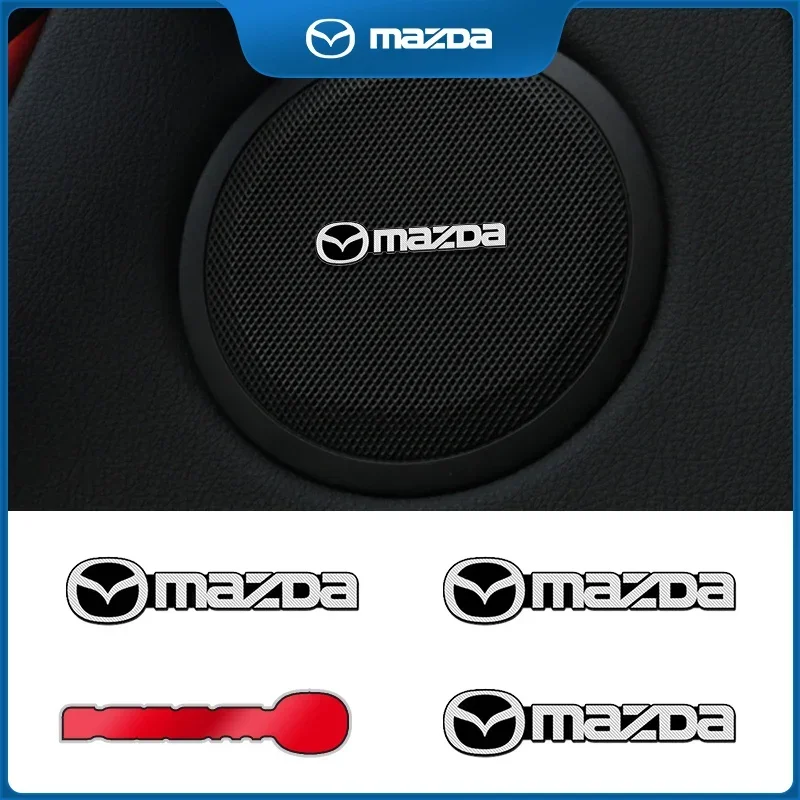 Металлические алюминиевые автомобильные 3d-наклейки со звуком значок-эмблема