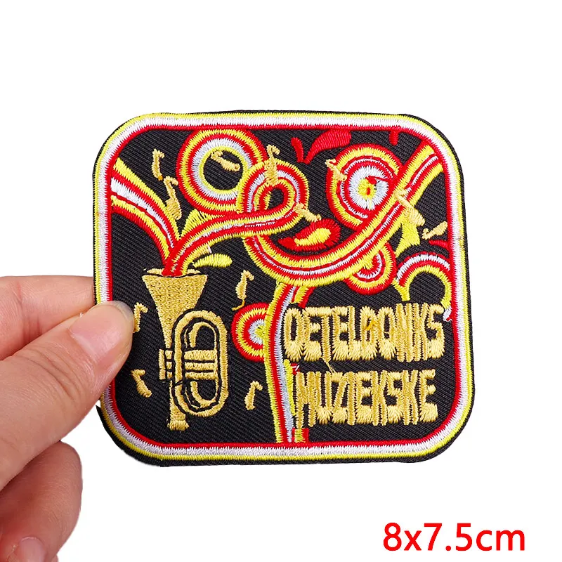 2025 Вышитая Нашивка 3D-лягушка Карнавальная Эмблема Экологически Чистый Швейный