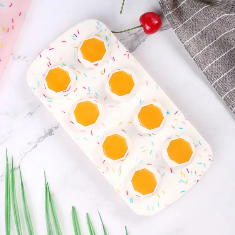 

Silicone Ice Cube Ice Ball Silicone 8 Even Mold Diamond Shape Ice Cube Homemade DIY Ice Cube Box ice cube tray ice cube maker