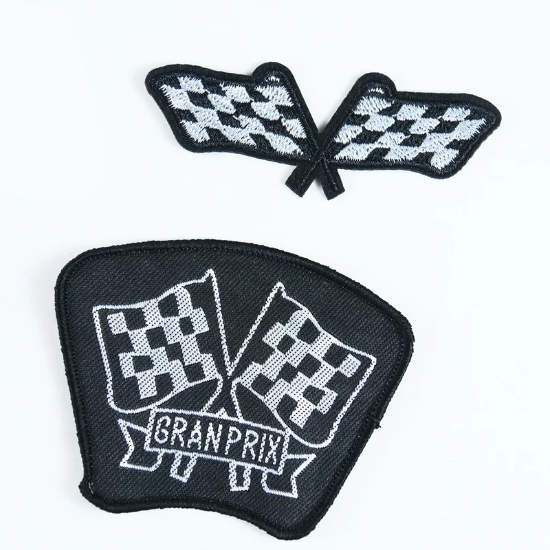 Победители гоночных автомобилей искусственная аппликация наклейки для утюга