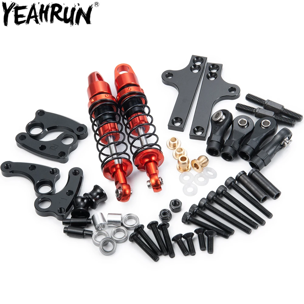 

YEAHRUN, металлический амортизатор, рандомный комплект для 1/10 Axial SCX10 и SCX10II 90046 90047 RC Crawler Car Parts