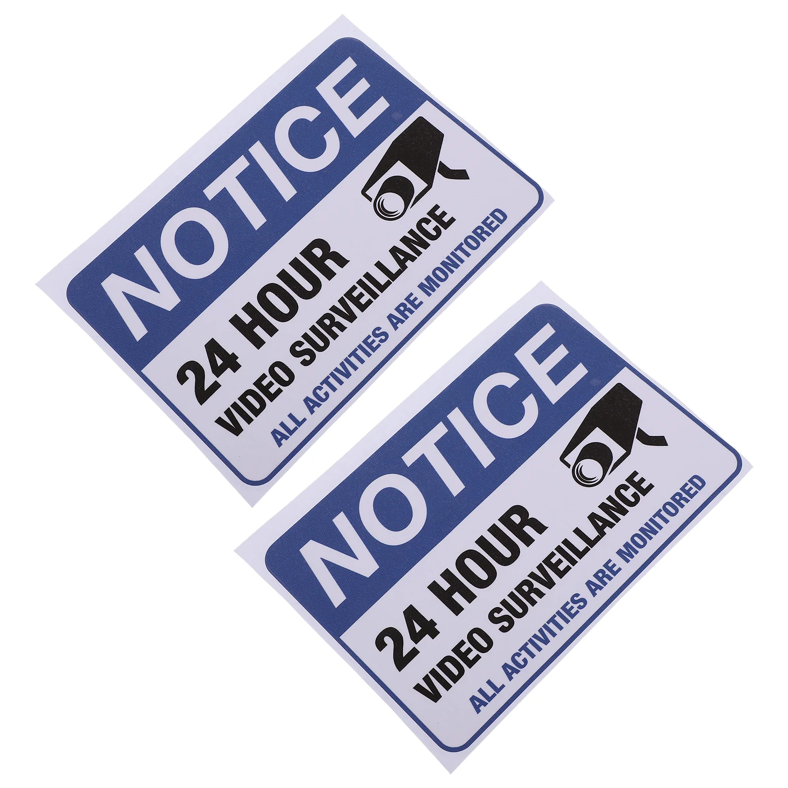 

Warning Monitored Sign Stickers Label Signs Store Outdoor Indoor Supplies Home Activities Are All Surveillance Video Hour 24