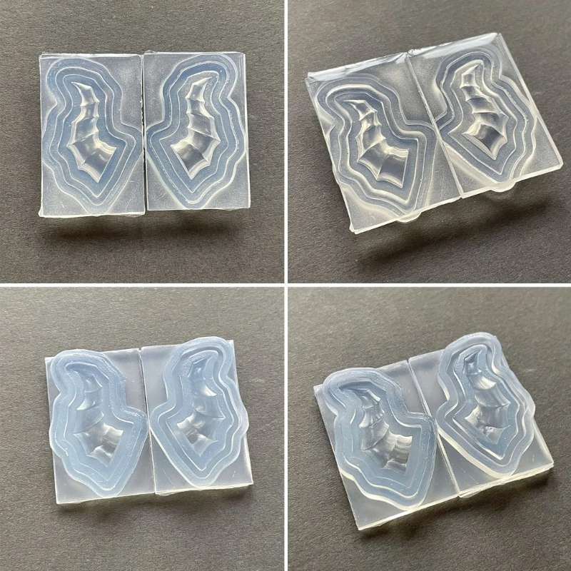 

XXFD, форма для брелока с изгибом под углом резьбы, искусственное украшение для сережек, форма для литья из эпоксидной смолы для поделок своим...