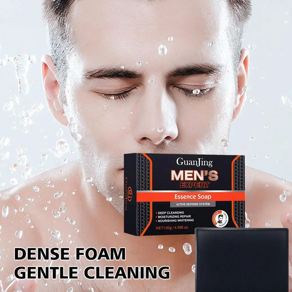 

Men Handmade Soap Cologne Fragrance Handmade Gentle Acne Control Skin Care Deep Deliver Anti Soap Refreshing Oil Cleansing L7V4