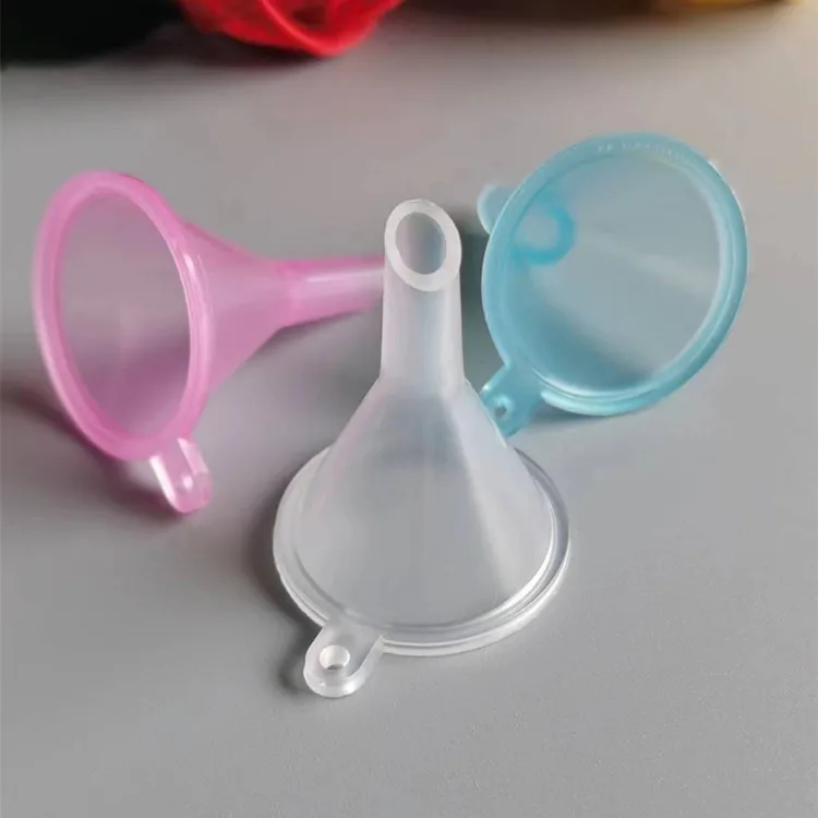 

10PCS Plastic Small Funnel Lab Liquid Dispensing Tool Mini Funnel For Perfume And Liptint Spray Subpackage Funnel Perfume Funnel