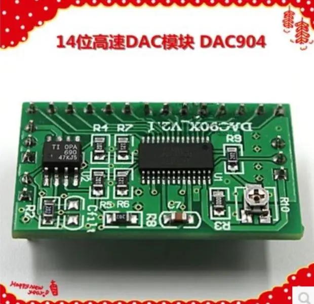 

14-bit DAC Module DA Module High-speed Digital-to-analog Converter Module DAC904