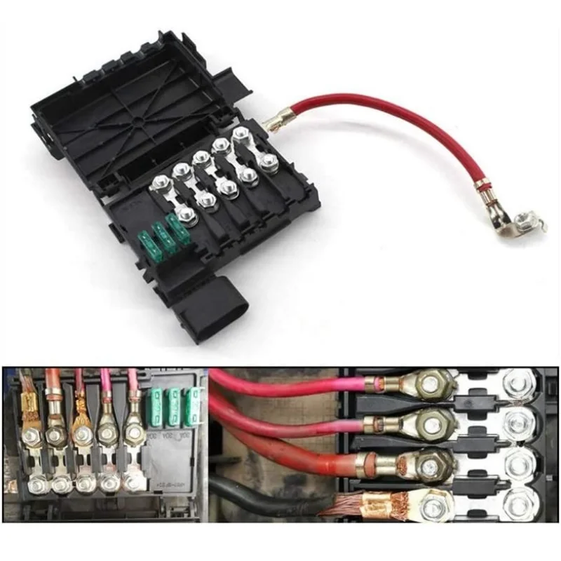 

Fuse Box Battery Terminal for VW JETTA GOLF MK4 1999 2000 2001 2002 2003 2004 1J0937550A 1J0 937 550A By Lucky Seven