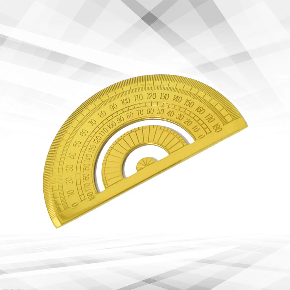 

Stainless Steel Rulers School Students Stationery Office Measuring Ruler (Protractor) Iron