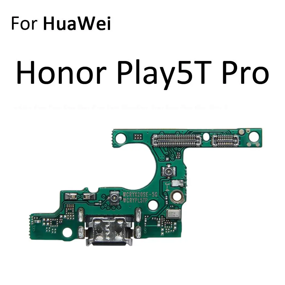 USB-зарядное устройство док-станция с микрофоном гибкий кабель для HuaWei Honor Play4 Play4T