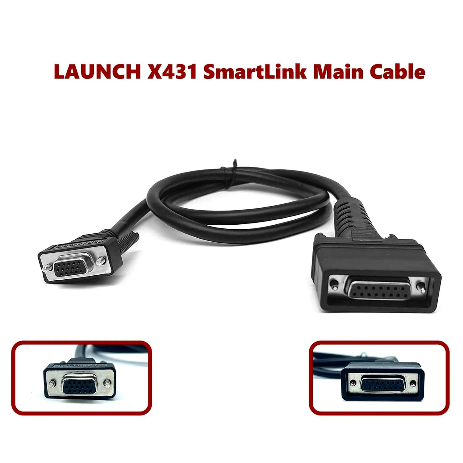 Фото Оригинальный диагностический кабель LAUNCH X-431 SmartLink C, сменный кабель для устройств, совместимый с X431 V+ HD/PRO 3S+/PRO 5/PAD VII/PAD V №2