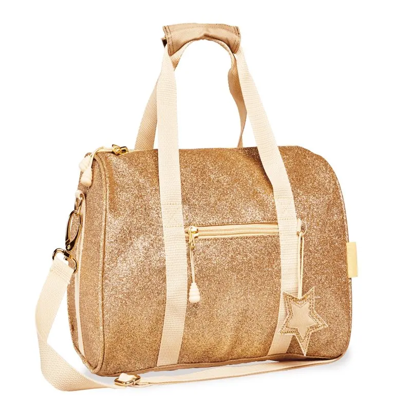 

Gold Sparkalicious Duffel, Medium