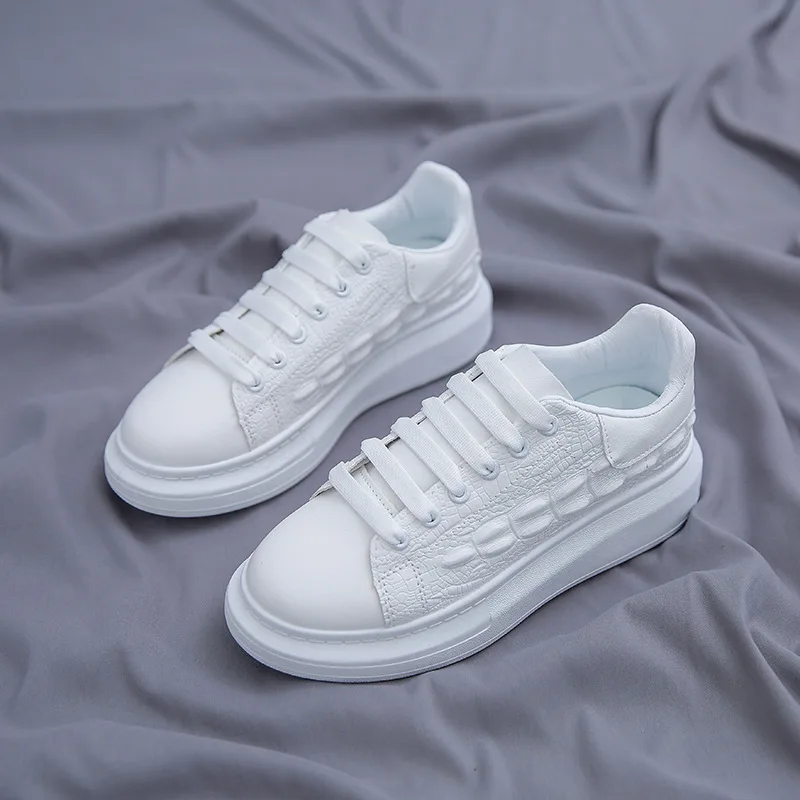 2023 Women Wedges Sneakers Lace-Up Breathable Sports Shoes Casual Platform Female Footwear Ladies Vulcanized Shoes Zapatillas