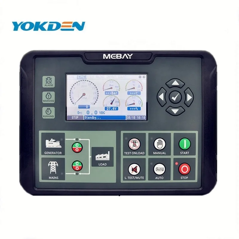

Mebay Generator Auto Start Controller DC82D with AMF To Replace DSE5210 / 5220