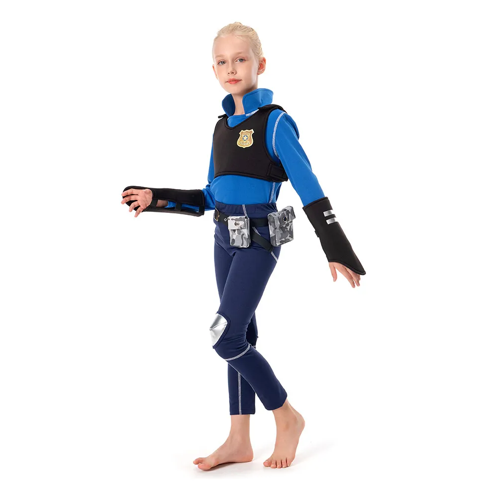 Детский костюм Джуди для косплея мультяшный зоопарк фантастический Маскировка