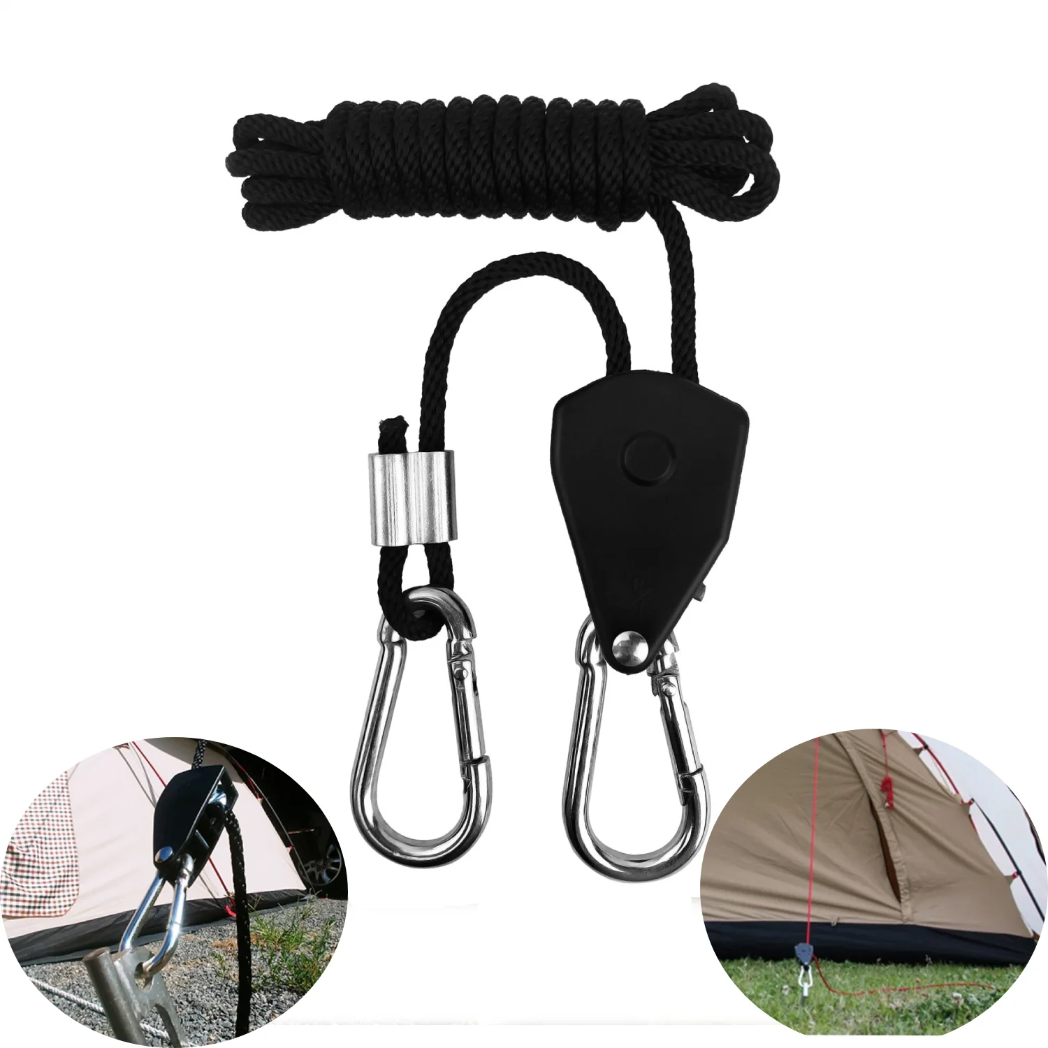 

8 шт. подвесной шнур для лампы, регулируемые подвесные предметы, каяк и каноэ, лодка, Бабочка, шнур с замком, Завязывающийся ремень, Пряжка для альпинизма