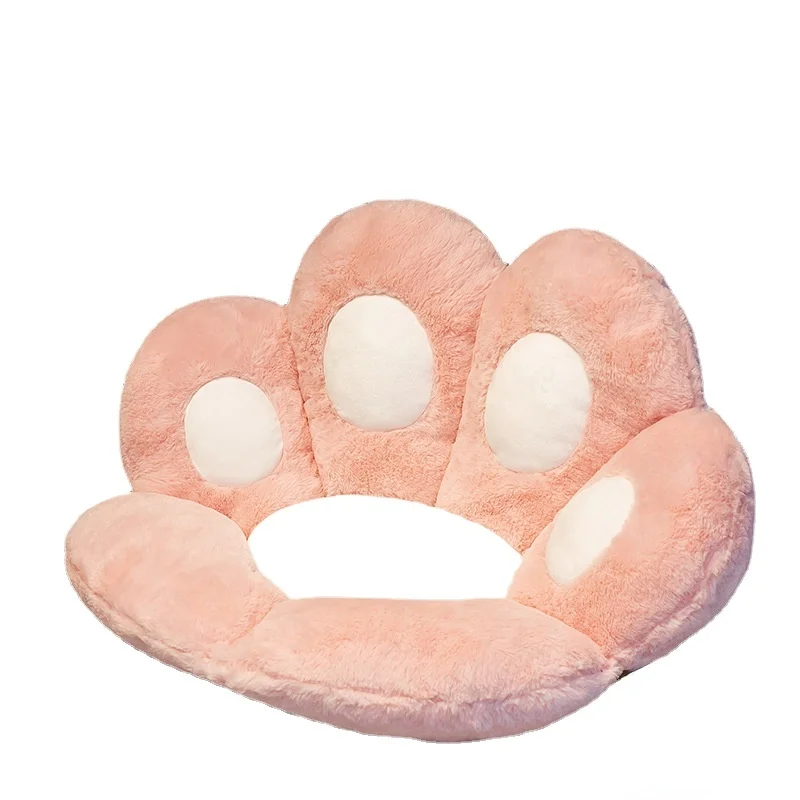 

Armchair Seat Cat Paw Cushion for Office Dinning Chair Desk Seat Backrest Pillow Office Seats Massage Cat Paw Cushion Cartoons